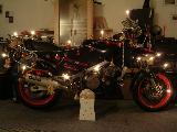 Rainer`s FJ 1200 als Weihnachtsbaum-Ersatz